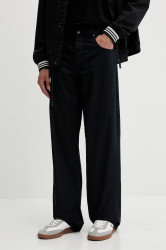 Bavlněné kalhoty Armani Exchange pánské, tmavomodrá barva, XM000076 AF11882