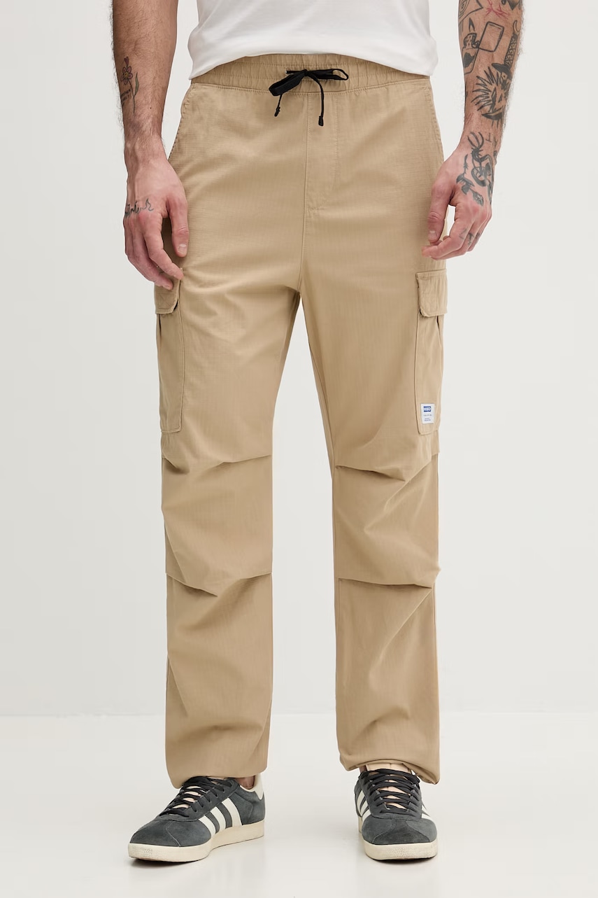 Bavlněné kalhoty Hugo Blue Gadic262D