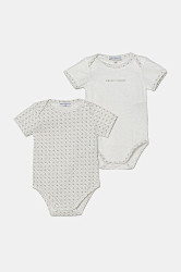 Bavlněné kojenecké body Emporio Armani 2-pack