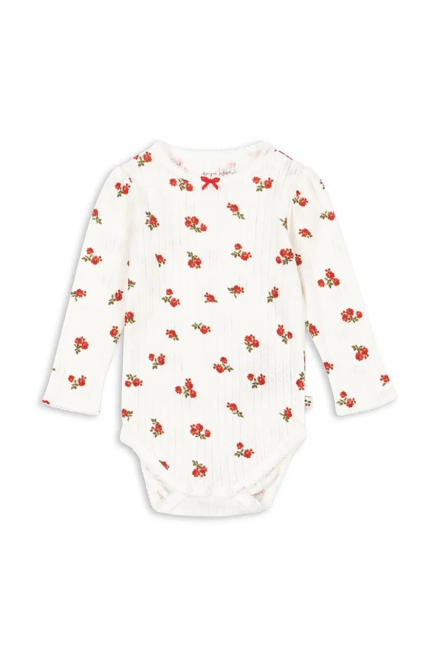 Bavlněné kojenecké body Konges Sløjd MINNIE BODY GOTS