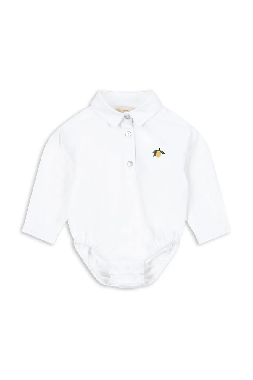 Bavlněné kojenecké body Konges Sløjd RAY BABY SHIRT GOTS