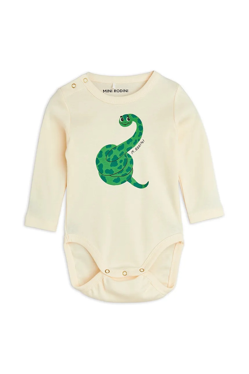 Bavlněné kojenecké body Mini Rodini Snake