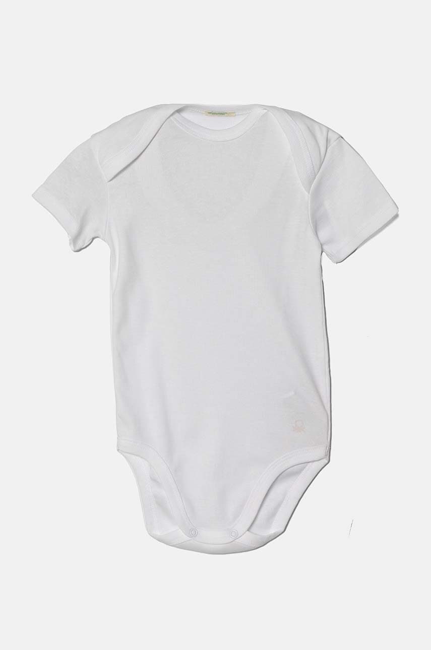 Bavlněné kojenecké body United Colors of Benetton 3-pack