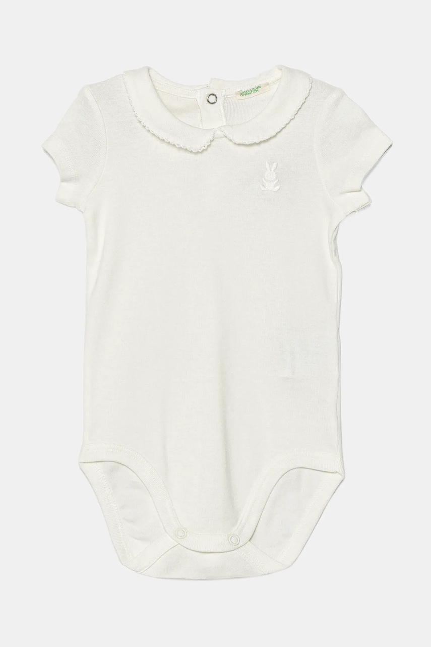 Bavlněné kojenecké body United Colors of Benetton