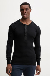 Bavlněné lounge tričko s dlouhým rukávem Resteröds ORIGINAL bedstefartroje GOTS