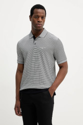 Bavlněné polo tričko Armani Exchange pánské, tmavomodrá barva, XM000995 AF15917