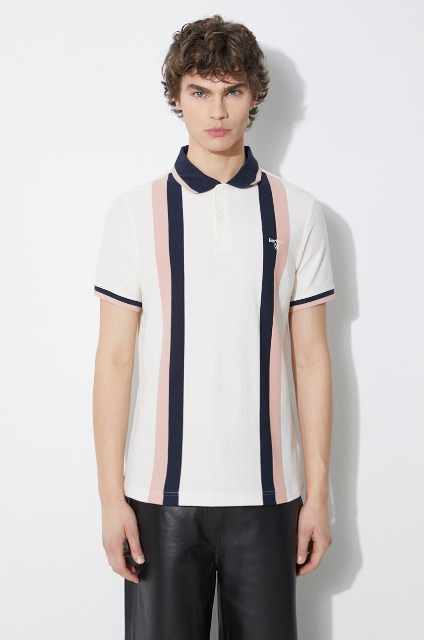 Bavlněné polo tričko Barbour Howdon