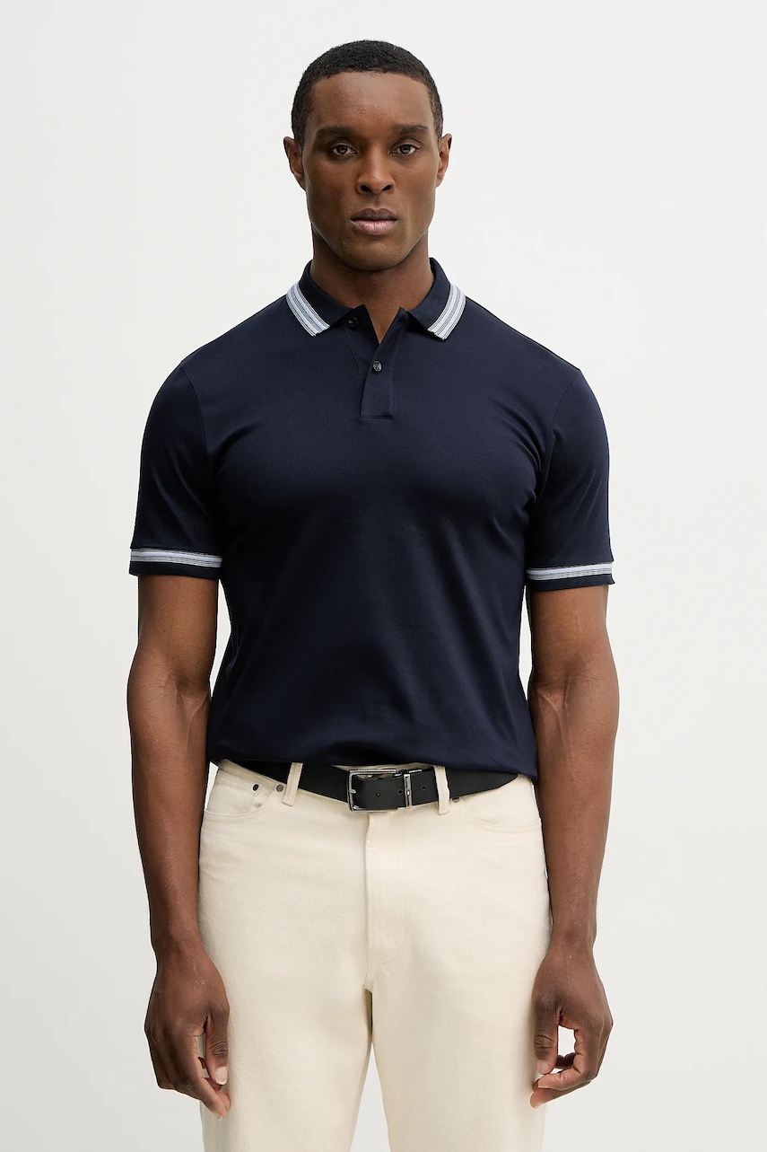 Bavlněné polo tričko BOSS H-Phillipson 202