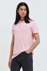 Bavlněné polo tričko Tommy Jeans