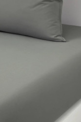 Bavlněné prostěradlo s gumou BOSS BEBOSS Khaki 140 x 200 cm