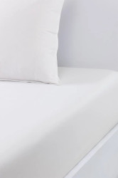 Bavlněné prostěradlo s gumou BOSS BEBOSS White 90 x 200 cm