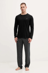 Bavlněné pyžamo Emporio Armani Underwear