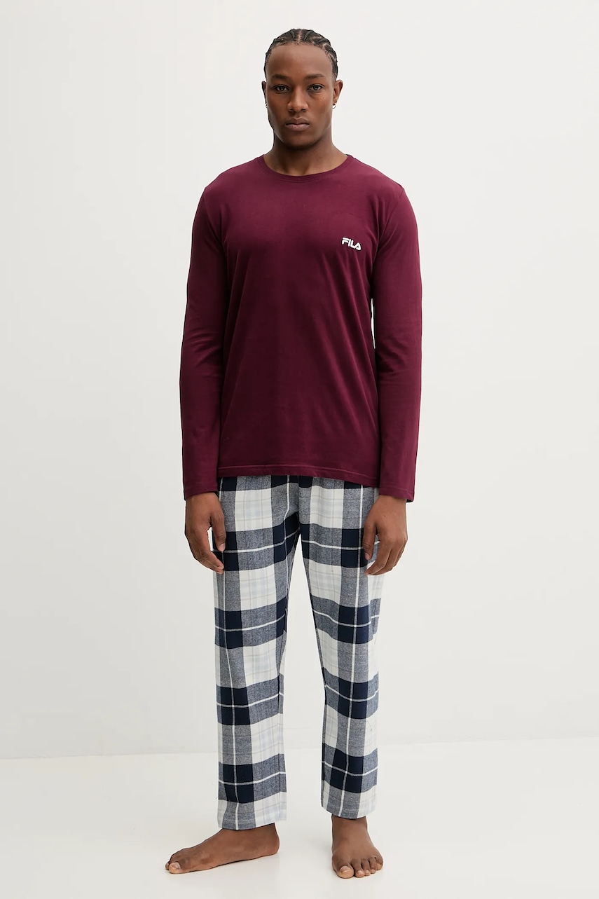 Bavlněné pyžamo Fila