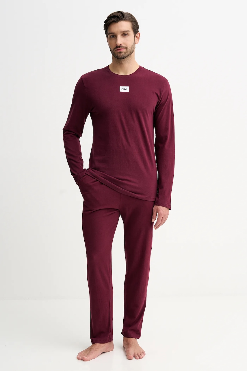 Bavlněné pyžamo Fila