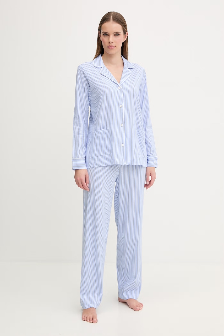Bavlněné pyžamo Lauren Ralph Lauren
