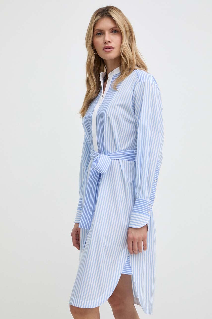 Bavlněné šaty BOSS