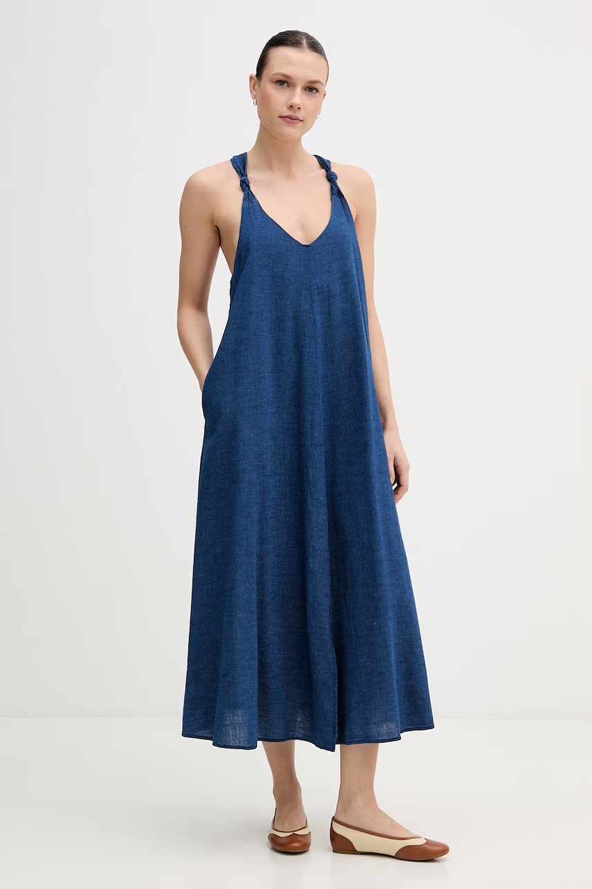 Bavlněné šaty Dkny