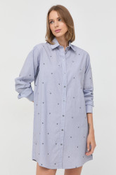 Bavlněné šaty Karl Lagerfeld