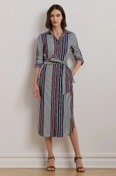 Bavlněné šaty Lauren Ralph Lauren