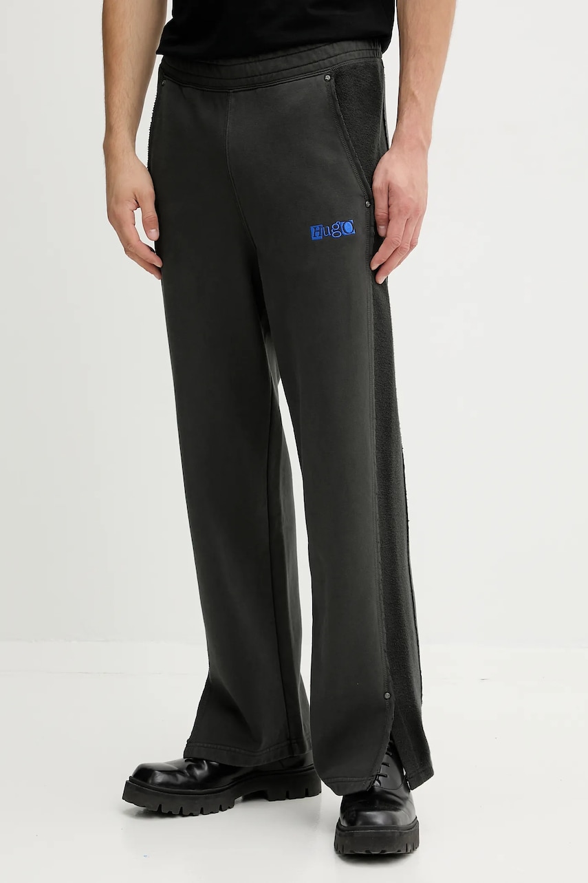 Bavlněné tepláky Hugo Blue Naspant