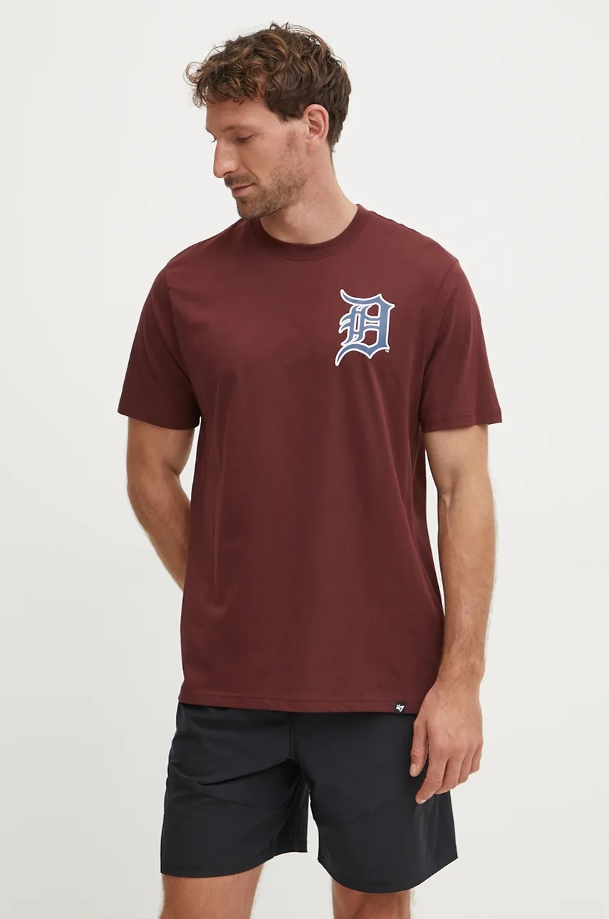Bavlněné tričko 47 brand MLB Detroit Tigers