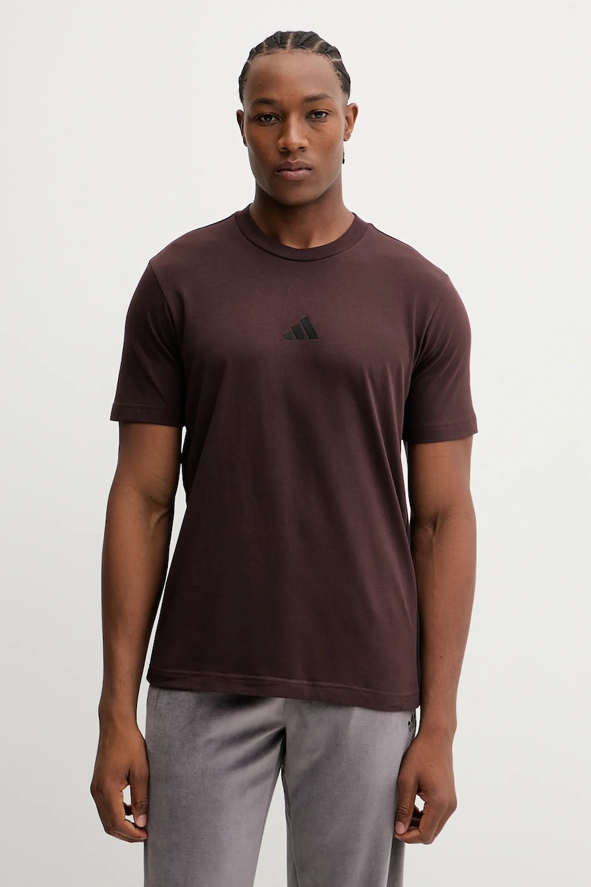 Bavlněné tričko adidas 3S