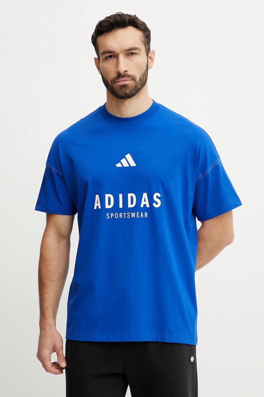 Bavlněné tričko adidas ALL SZN Graphic