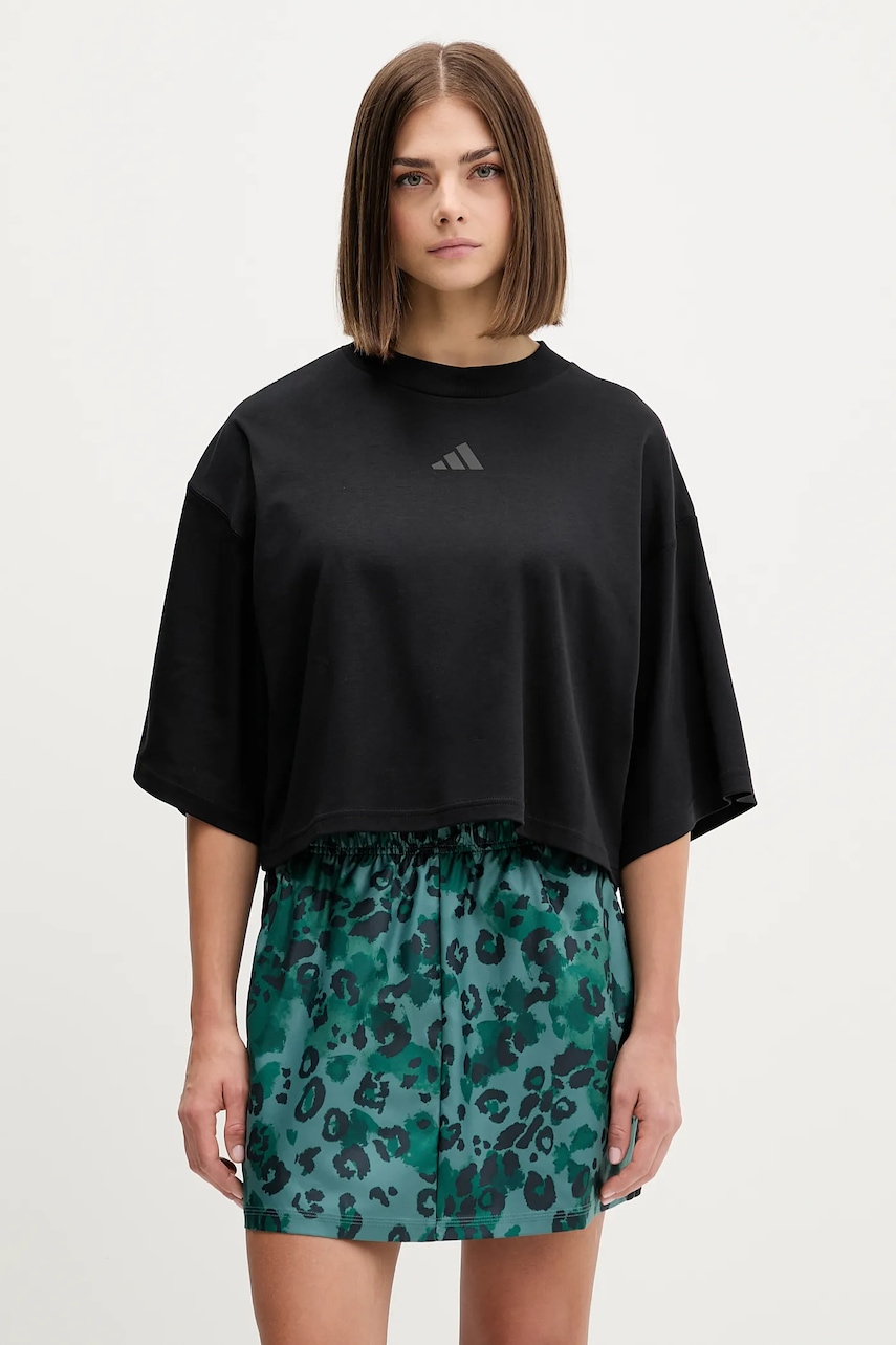 Bavlněné tričko adidas City Escape Loose