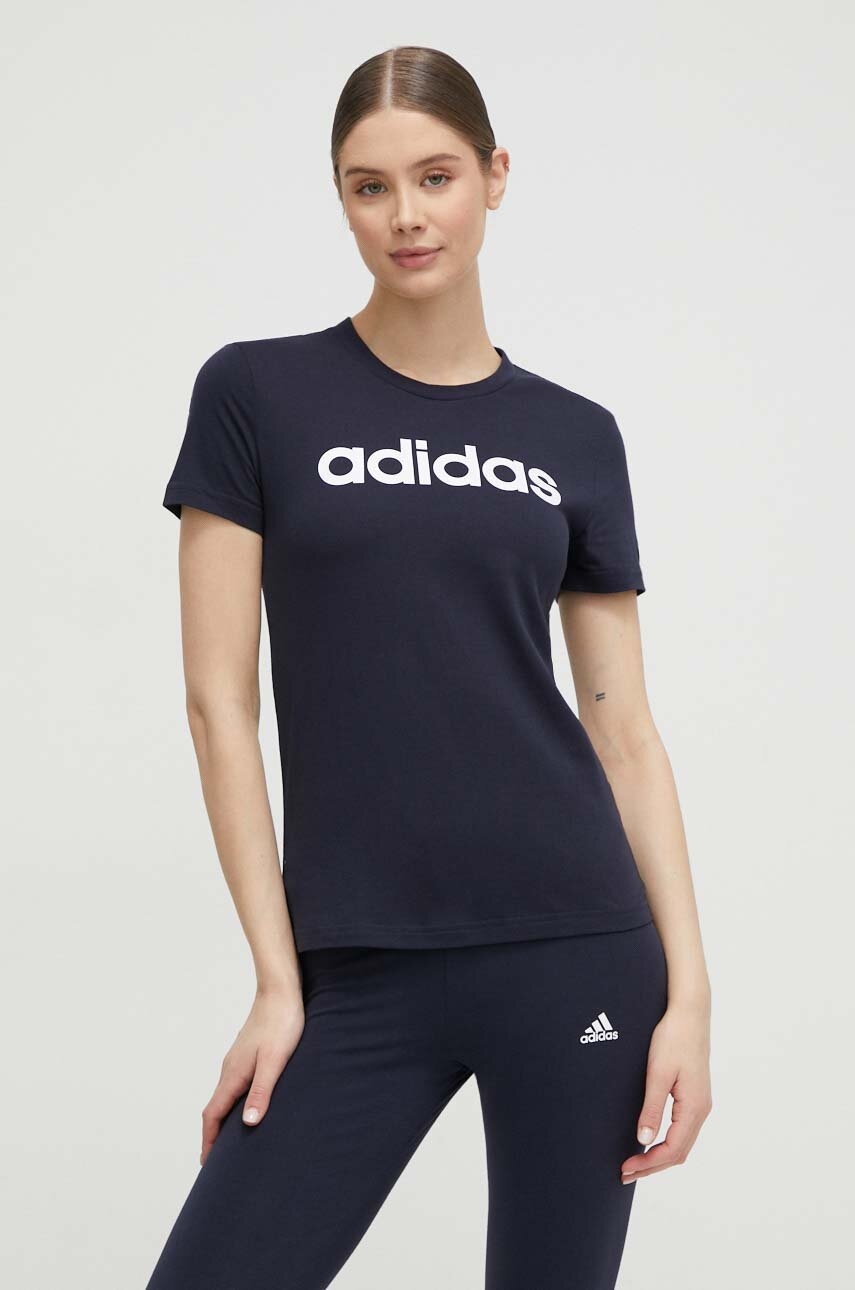 Bavlněné tričko adidas H07833