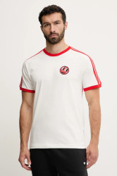 Bavlněné tričko adidas Originals Cali Tee pánské, bílá barva, s potiskem, JD0716