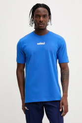 Bavlněné tričko adidas Originals GRFX TEE pánské, fialová barva, s potiskem, JC8380