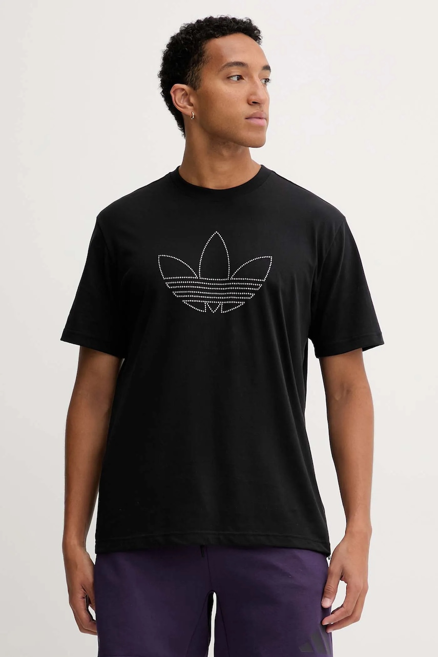 Bavlněné tričko adidas Originals Studded