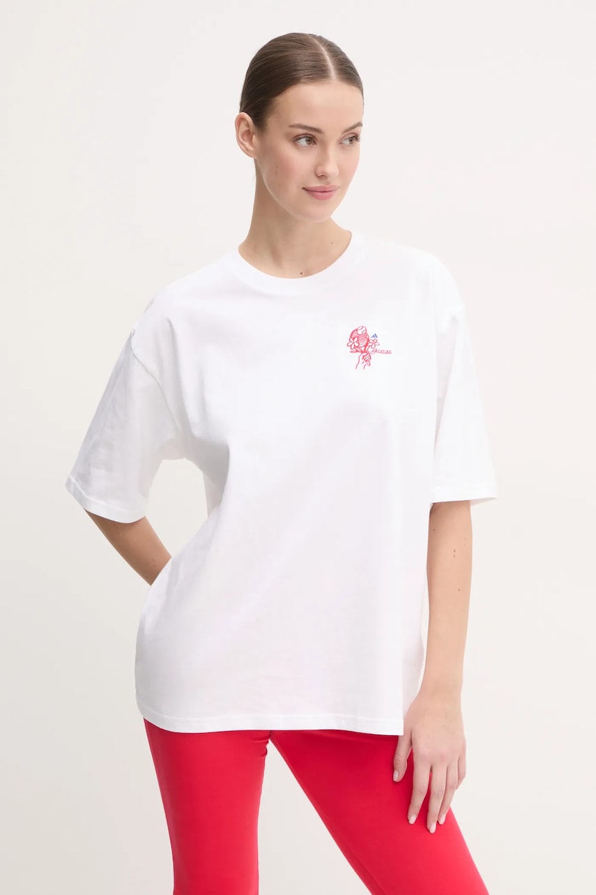 Bavlněné tričko adidas W C PHOTO TEE