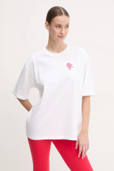 Bavlněné tričko adidas W C PHOTO TEE