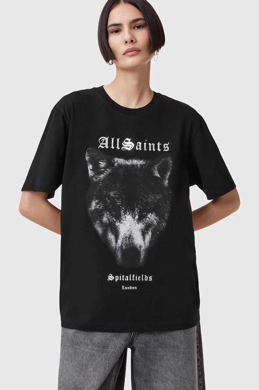 Bavlněné tričko AllSaints DAWN