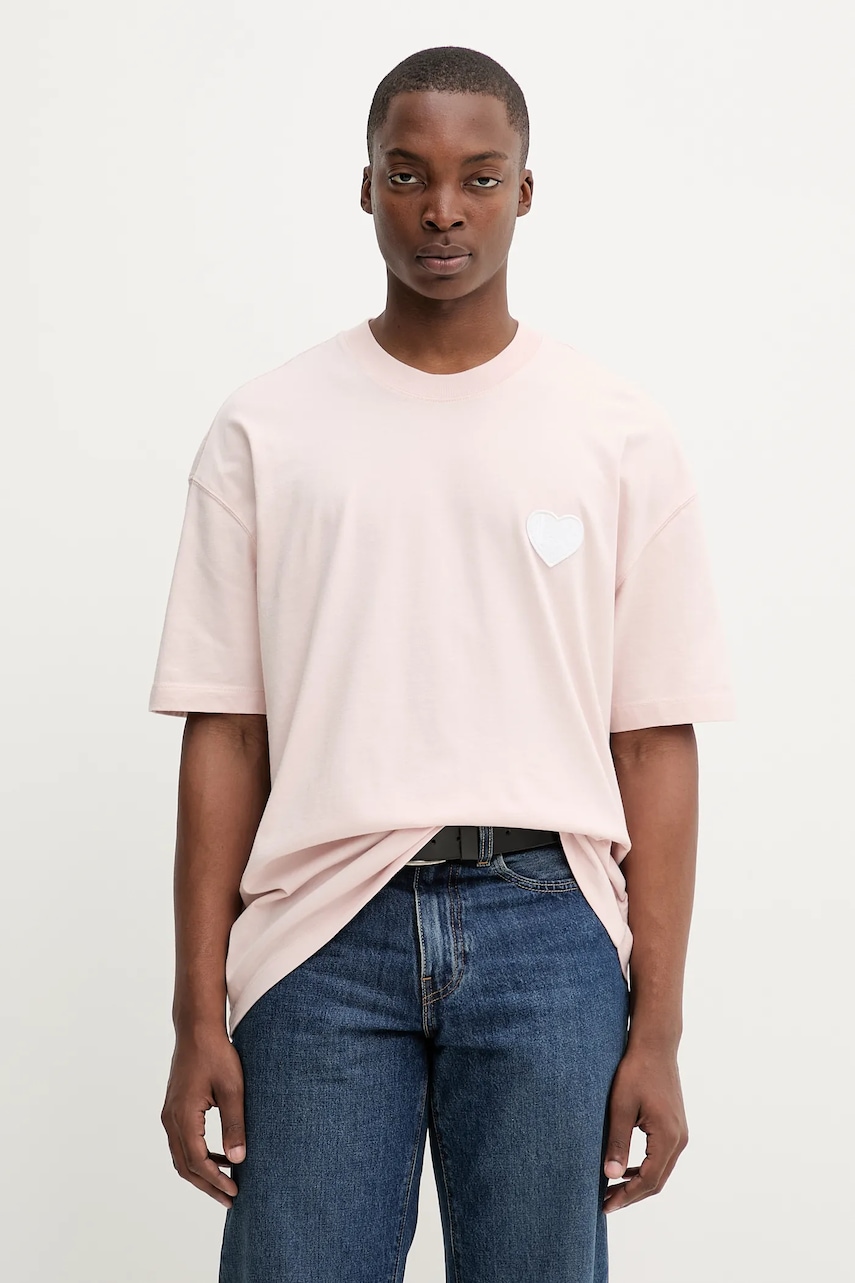 Bavlněné tričko AllSaints LOVER