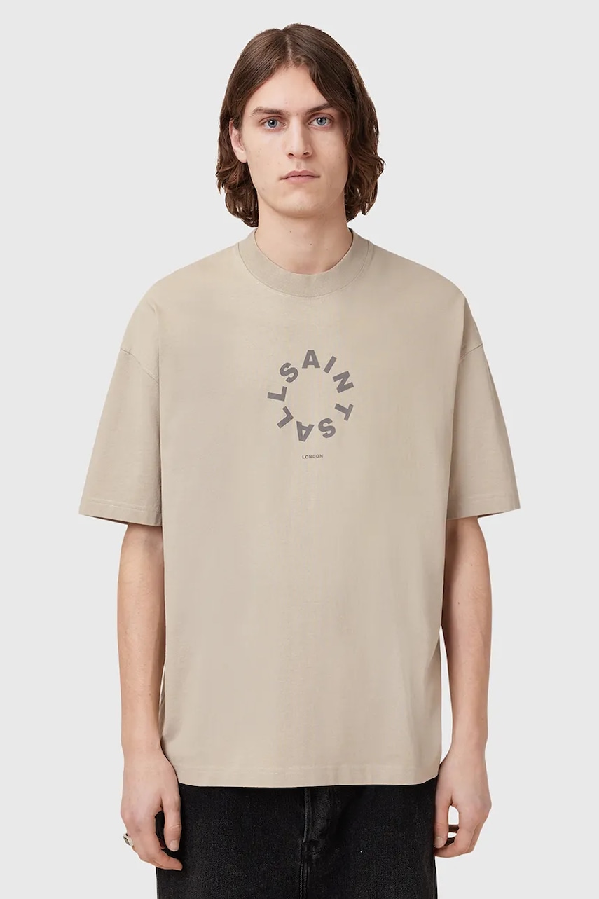 Bavlněné tričko AllSaints TIERRA SS CREW