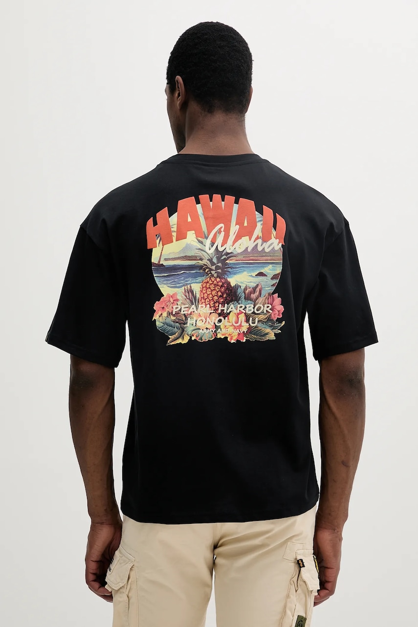 Bavlněné tričko Alpha Industries Hawaii Aloha T BP