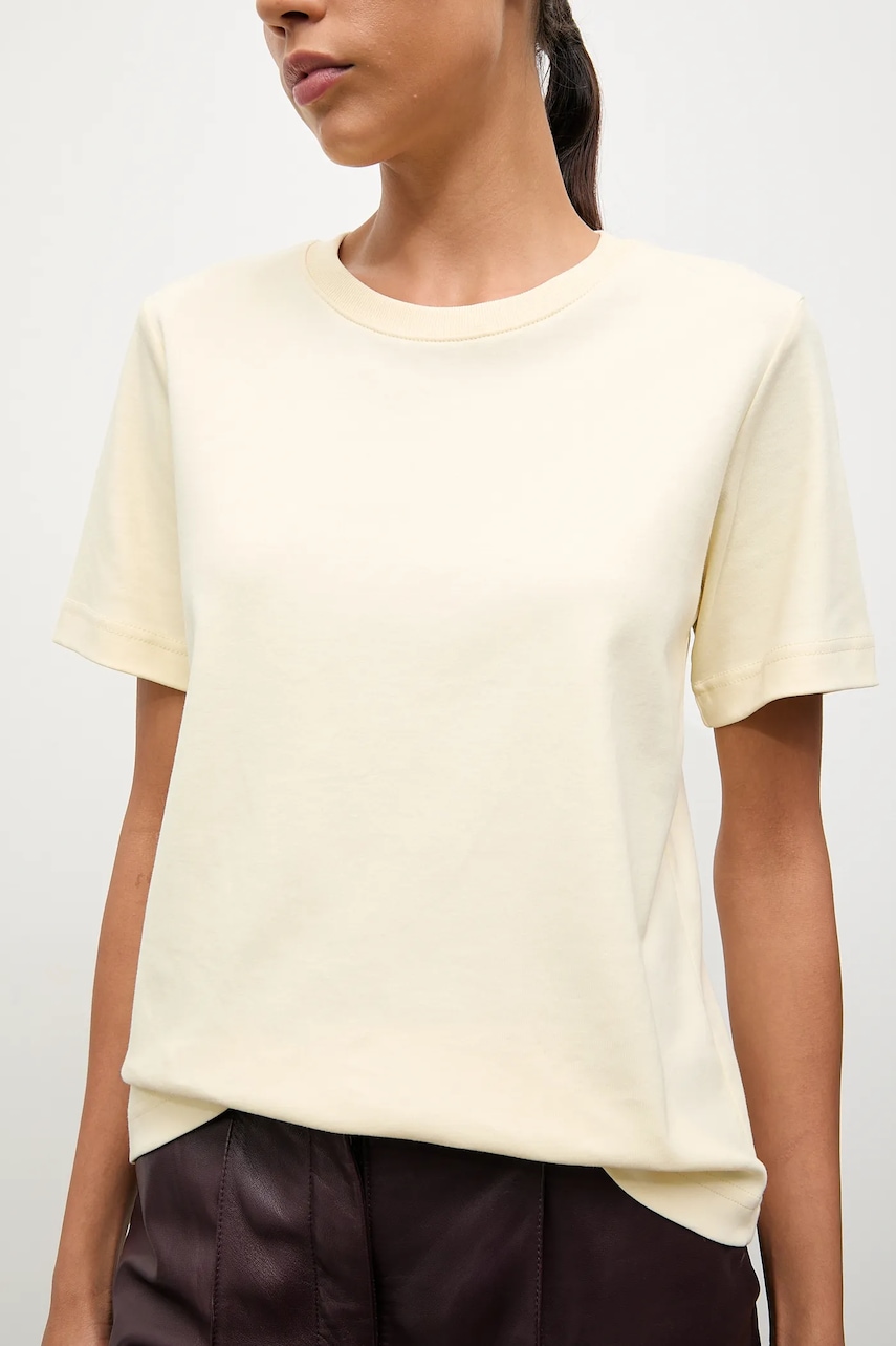 Bavlněné tričko Answear.LAB dámské, žlutá barva