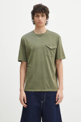 Bavlněné tričko Barbour Barbour Newstreet Relaxed Fit T-Shirt