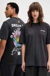 Bavlněné tričko Barrow šedá barva, F5BWUATH127