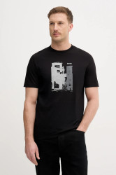 Bavlněné tričko BOSS Orange Te_Imprint