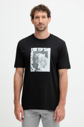 Bavlněné tričko BOSS Orange Te_lupo