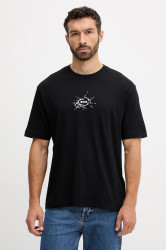 Bavlněné tričko BOSS Orange Te_voyage