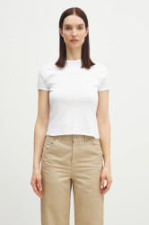 Bavlněné tričko Coperni Crystal Logo