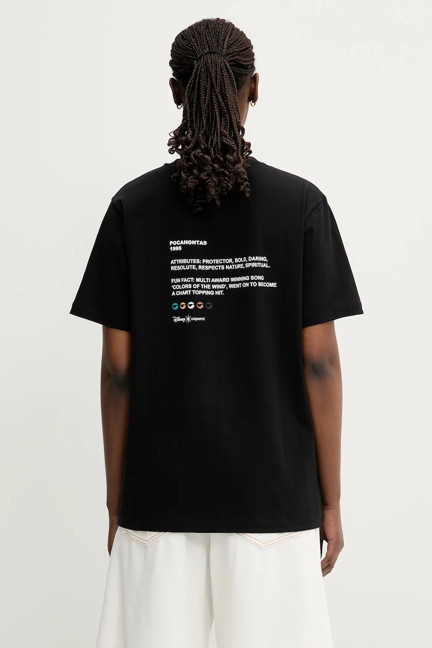 Bavlněné tričko Coperni x Disney Pocahontas