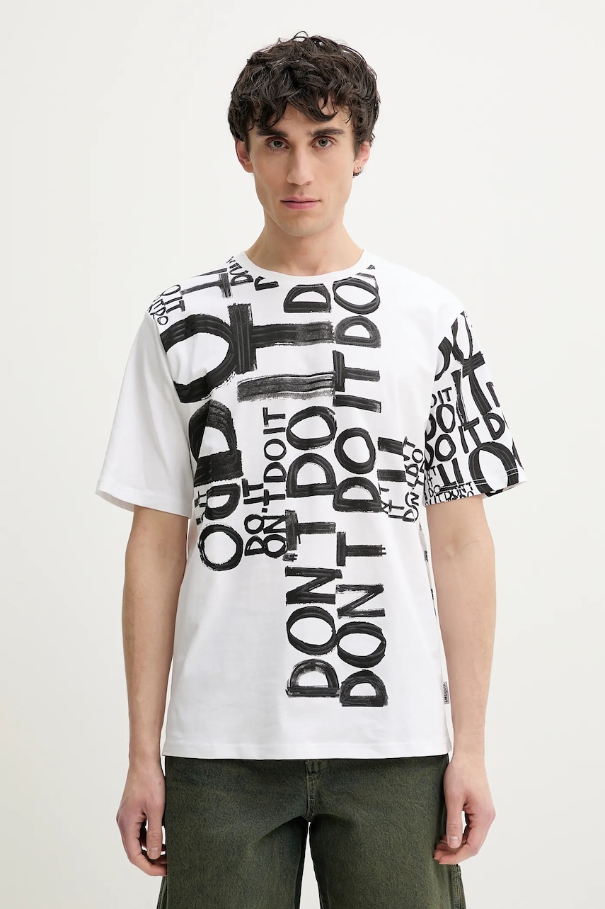 Bavlněné tričko Desigual LONDON