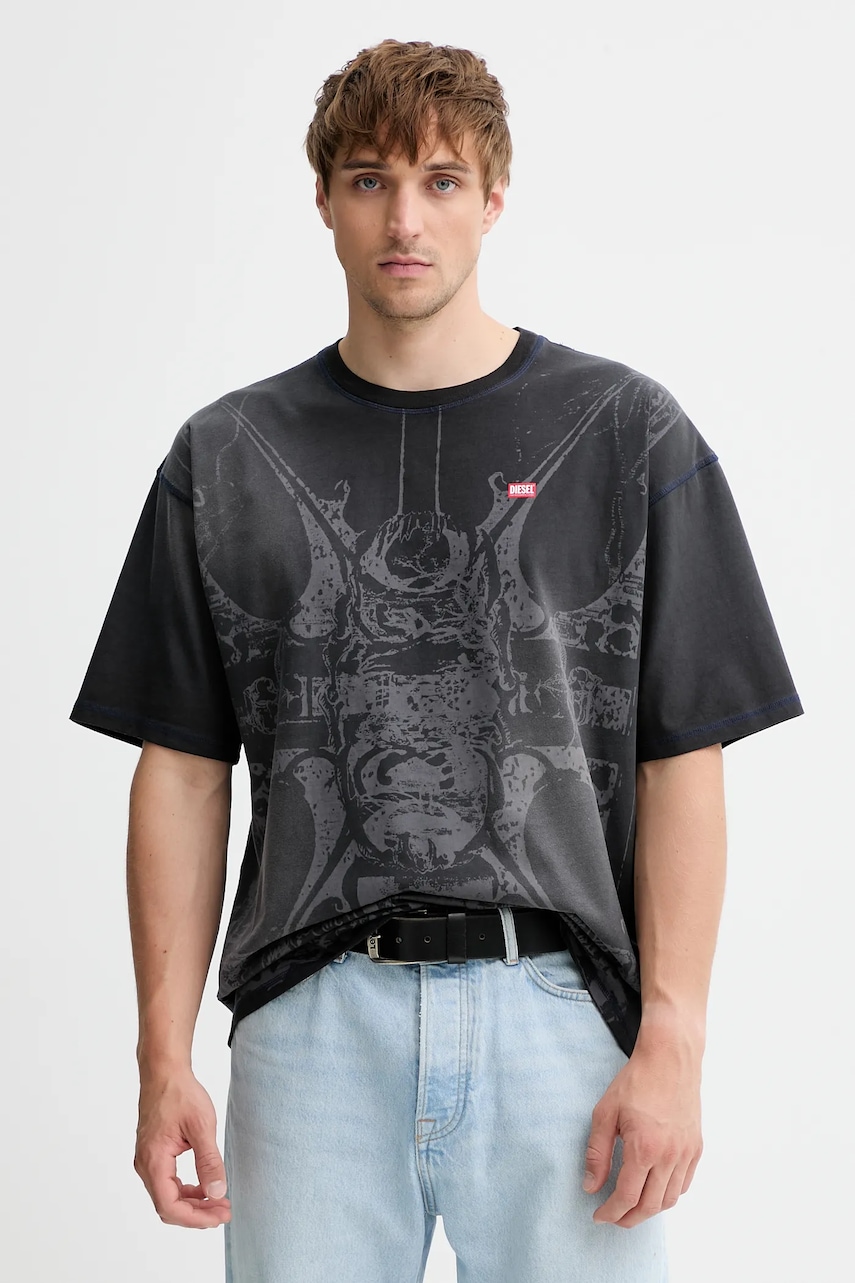 Bavlněné tričko Diesel T-BOXT-T13
