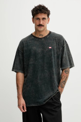 Bavlněné tričko Diesel T-BOXT-T4 pánské, šedá barva, A18643.0AGBY