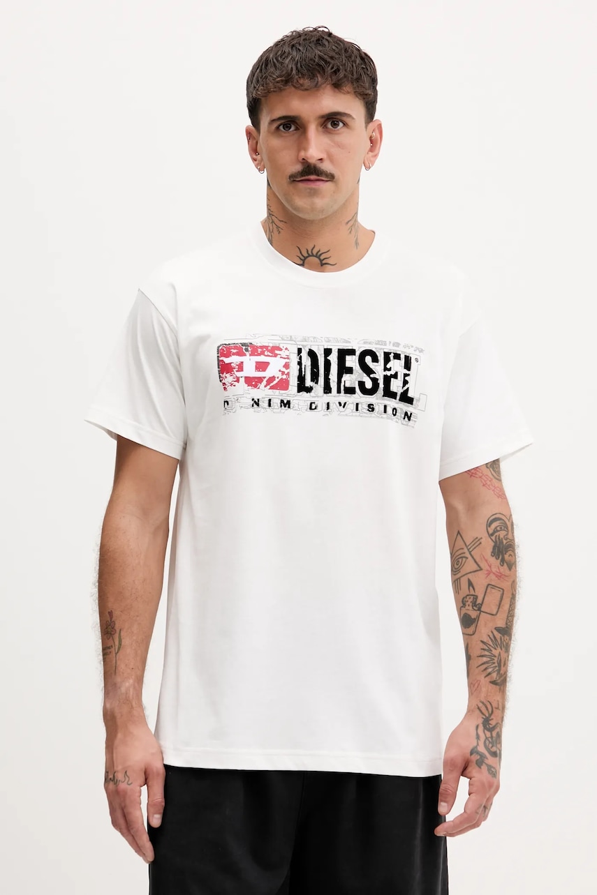 Bavlněné tričko Diesel T-NORM-T6